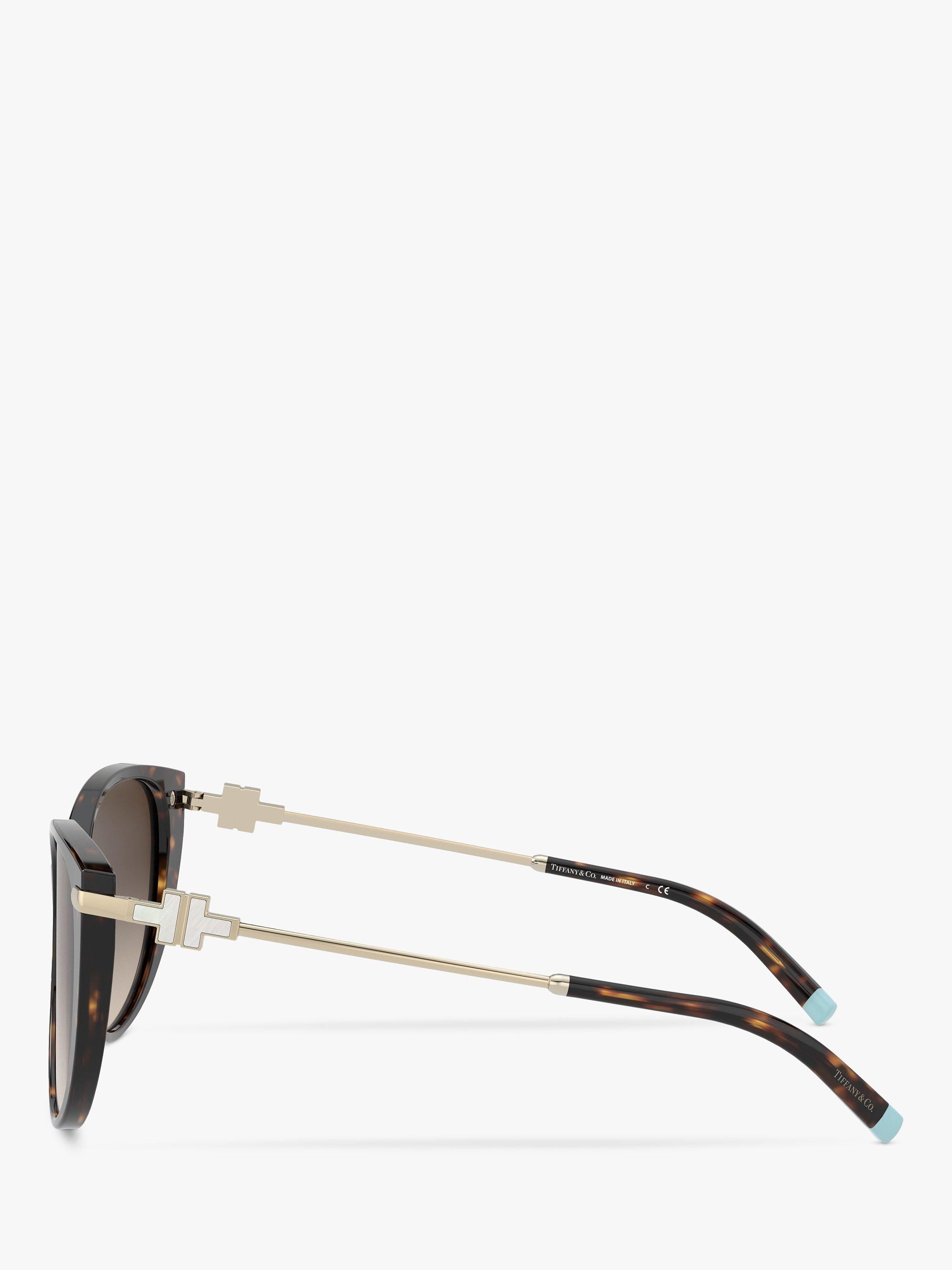 Tiffany & Co cat's eye sunglasses Havana - British product