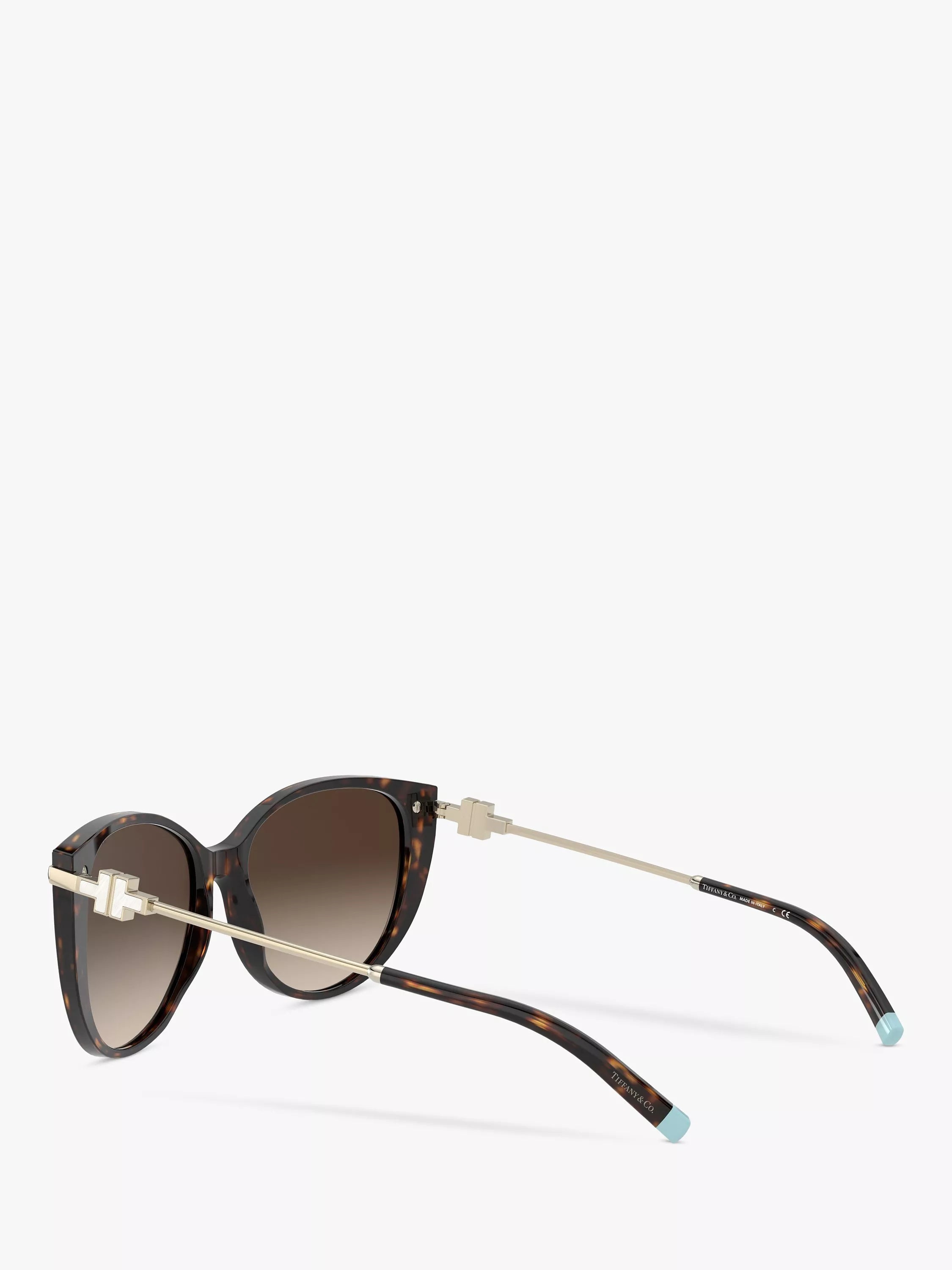 Tiffany & Co cat's eye sunglasses Havana - British product
