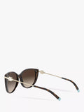 Tiffany & Co cat's eye sunglasses Havana - British product