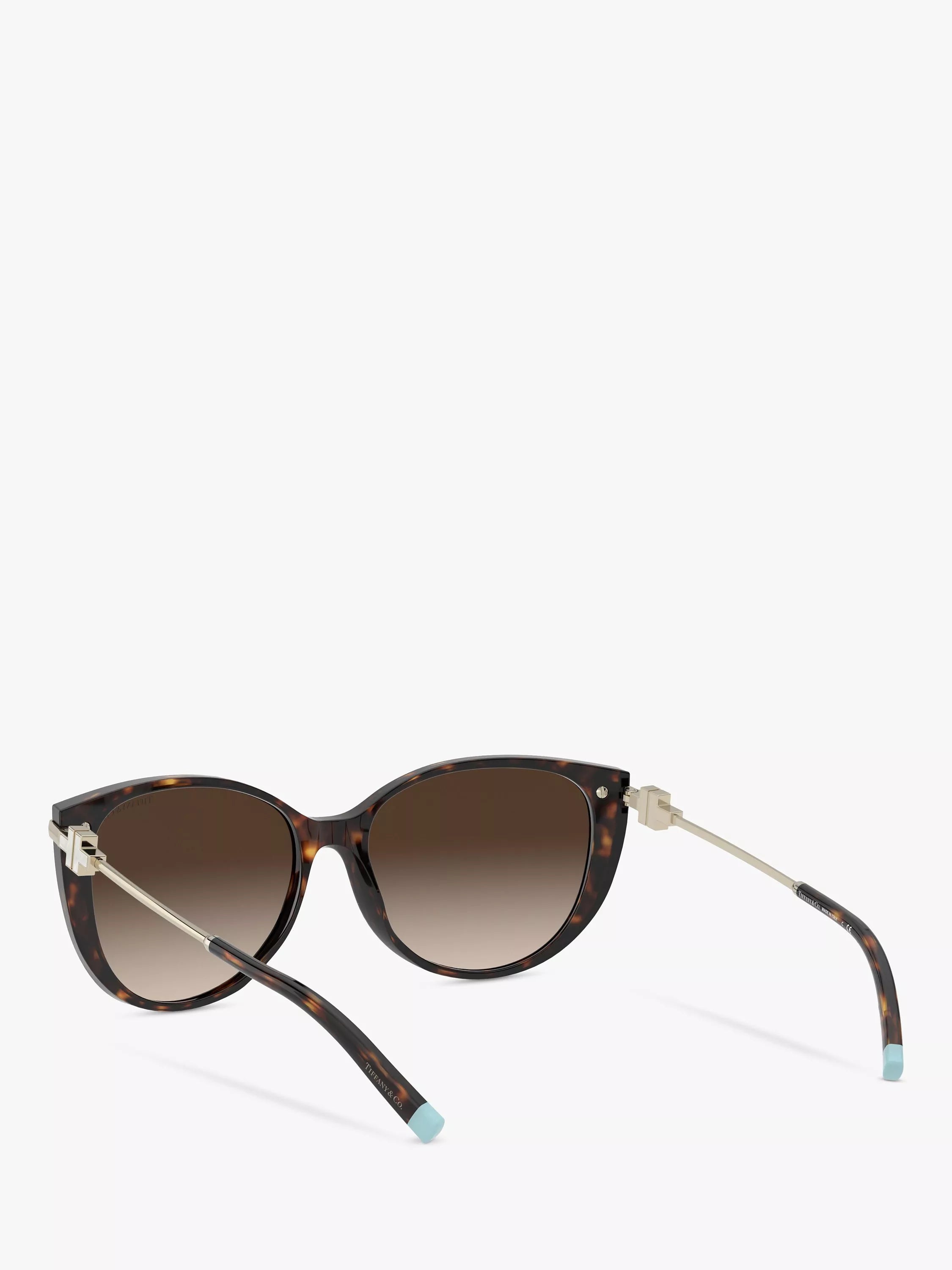Tiffany & Co cat's eye sunglasses Havana - British product