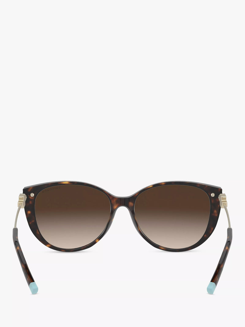 Tiffany & Co cat's eye sunglasses Havana - British product
