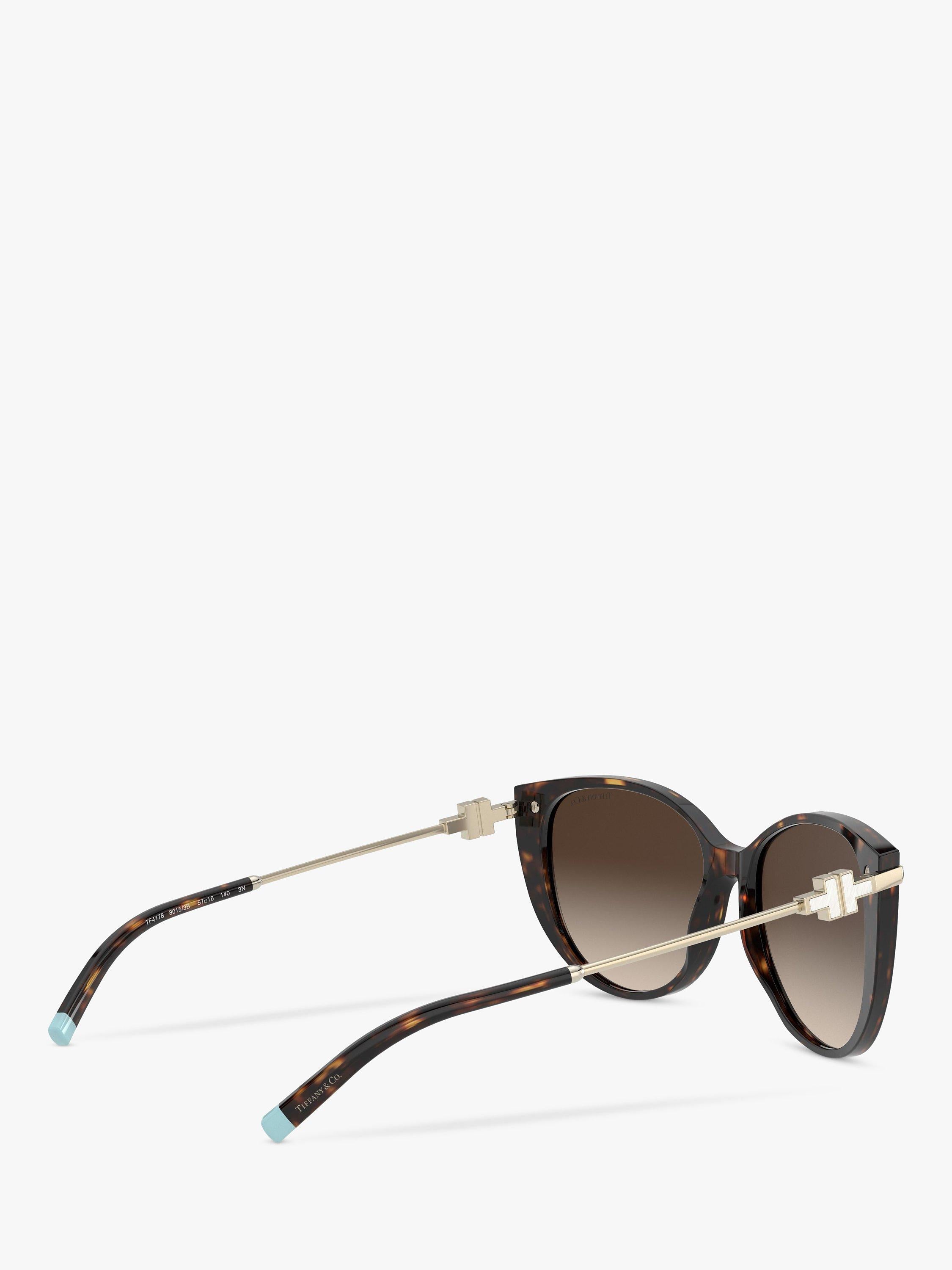 Tiffany & Co cat's eye sunglasses Havana - British product