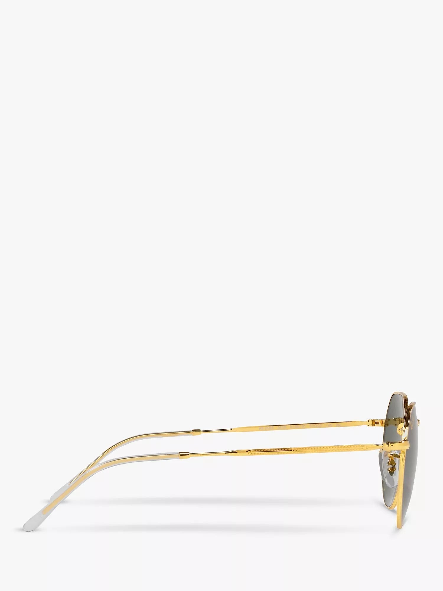 Ray-Ban Jack hexagonal sunglasses gold classic green, imported from the UK