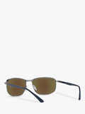 Ray-Ban RB3671CH pillow sunglasses blue frame (British brand)
