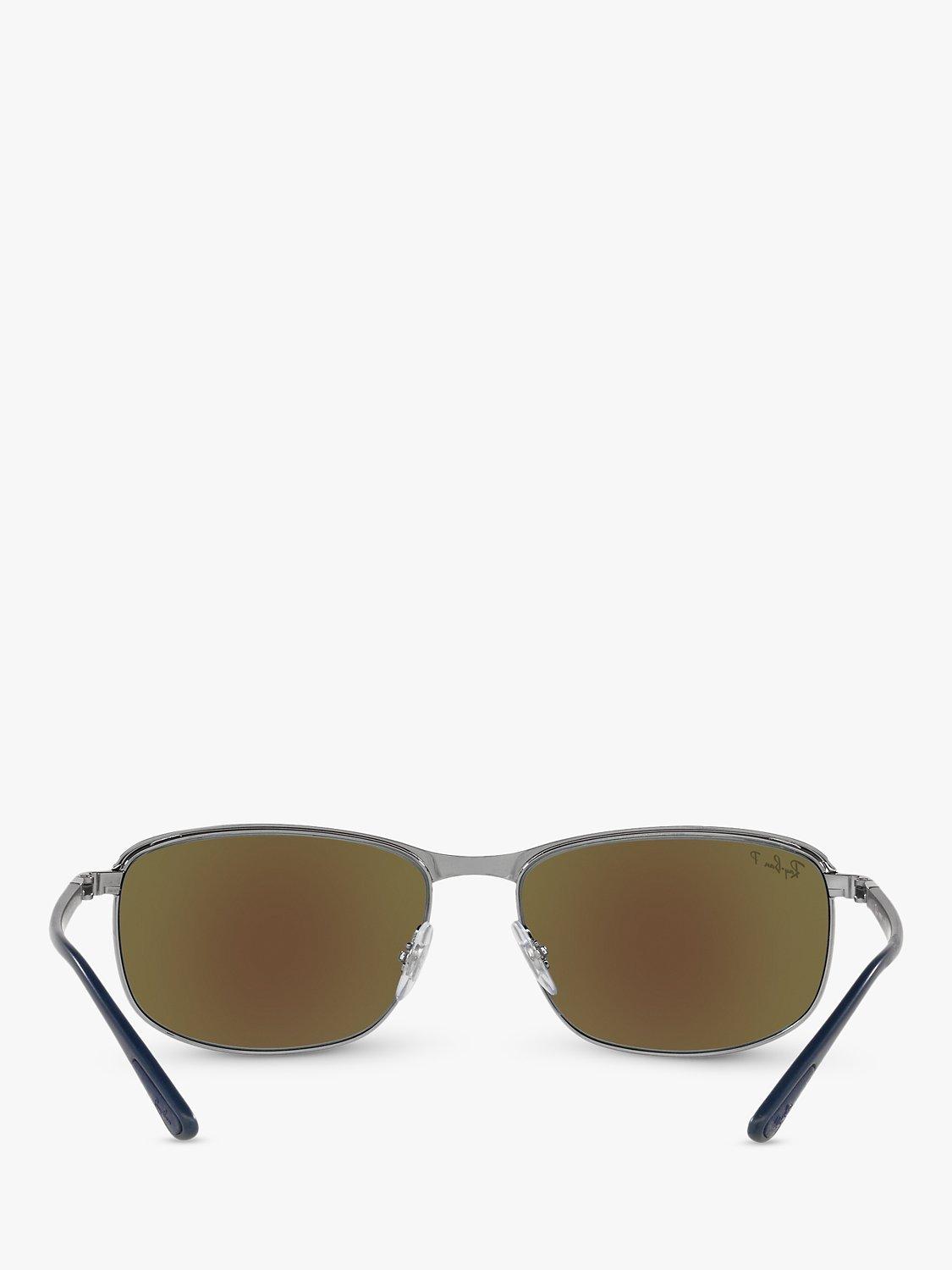 Ray-Ban RB3671CH pillow sunglasses blue frame (British brand)