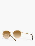 Ray-Ban hexagonal gradient sunglasses 53mm (British brand)
