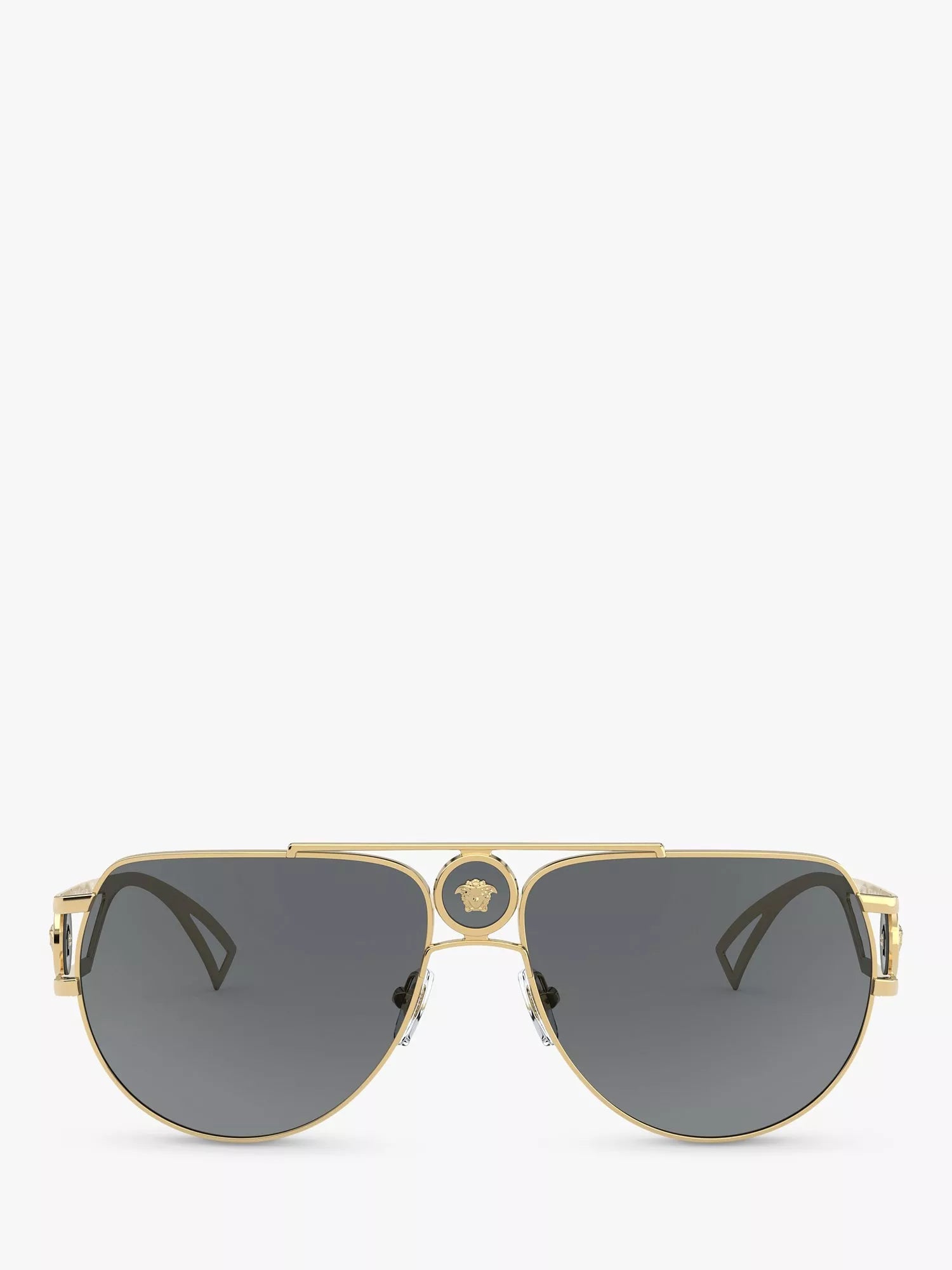 Versace aviator sunglasses gold metal frame, imported from the UK
