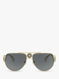 Versace aviator sunglasses gold metal frame, imported from the UK