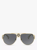 Versace aviator sunglasses gold metal frame, imported from the UK