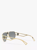 Versace aviator sunglasses gold metal frame, imported from the UK