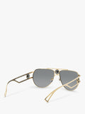 Versace aviator sunglasses gold metal frame, imported from the UK