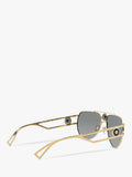 Versace aviator sunglasses gold metal frame, imported from the UK