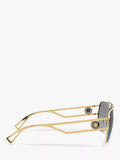Versace aviator sunglasses gold metal frame, imported from the UK