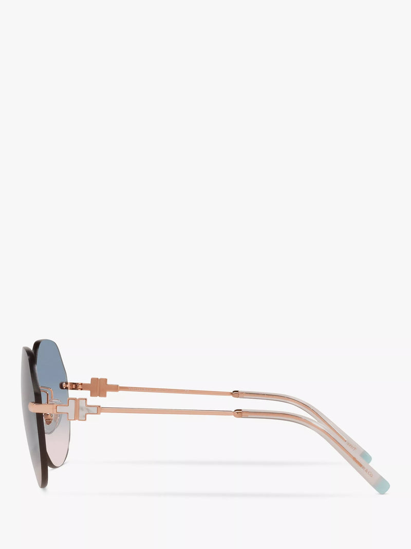 Tiffany & Co TF3077 women's square sunglasses 60mm - British product