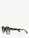 Giorgio Armani oval sunglasses yellow Havana grey gradient - British product