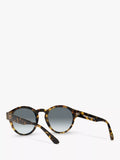 Giorgio Armani oval sunglasses yellow Havana grey gradient - British product