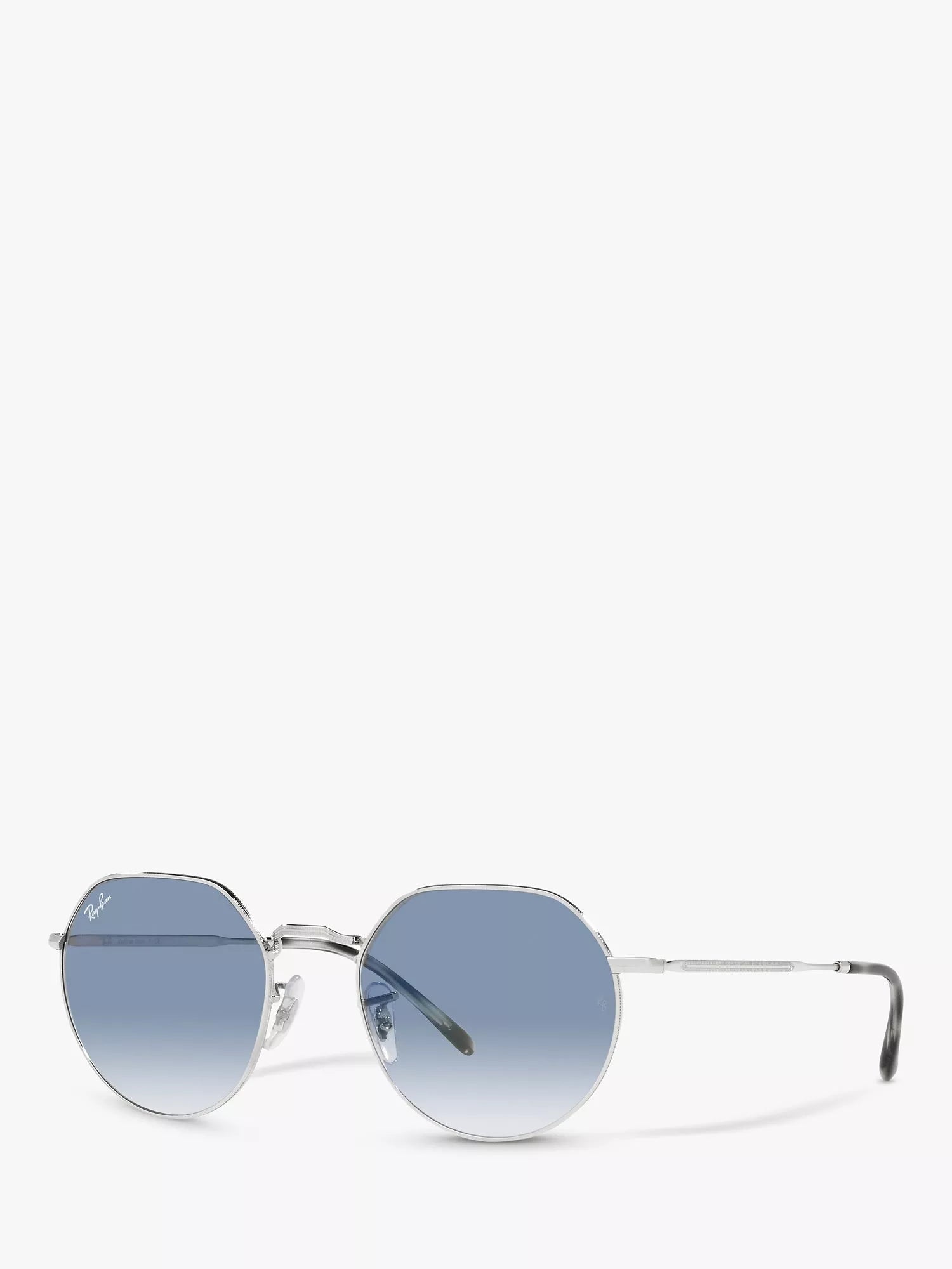 Ray-Ban RB3565 Jack Unisex Metal Hexagonal Sunglasses 53mm