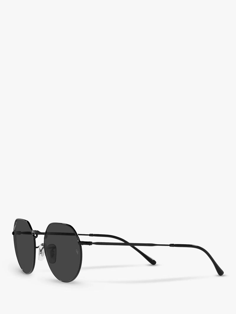 Ray-Ban Jack polarised hexagonal sunglasses 53mm (British brand)