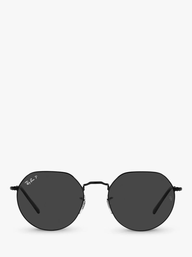 Ray-Ban Jack polarised hexagonal sunglasses 53mm (British brand)