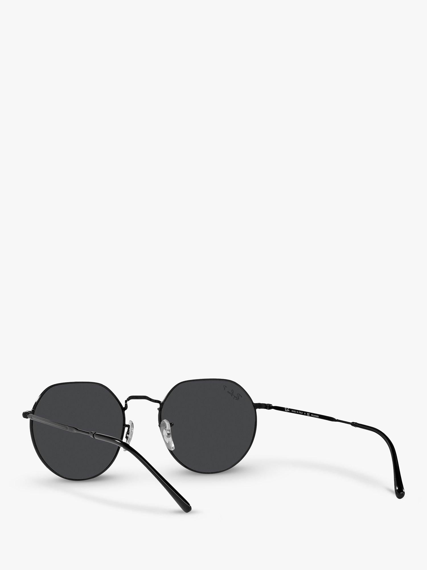 Ray-Ban Jack polarised hexagonal sunglasses 53mm (British brand)