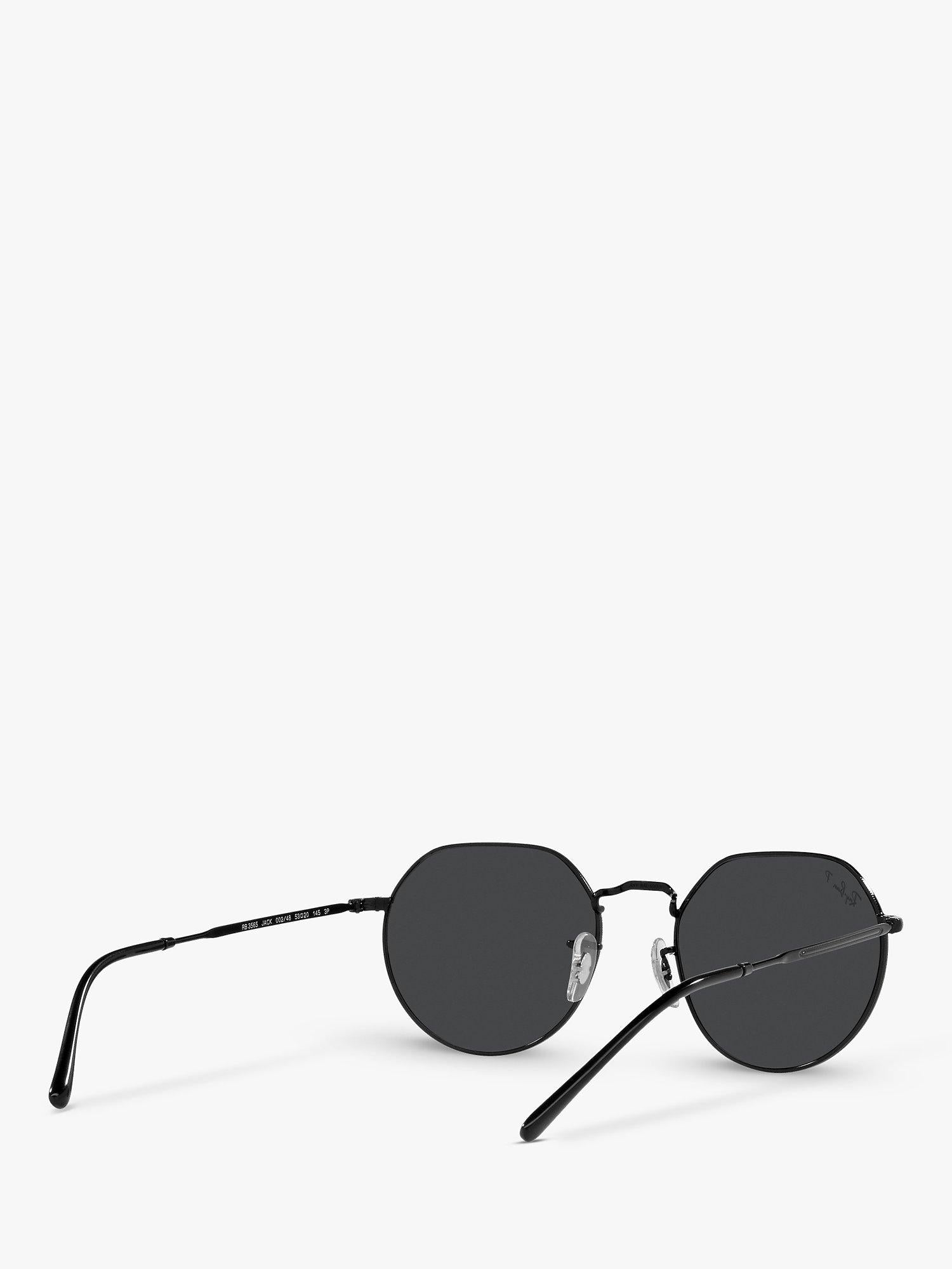 Ray-Ban Jack polarised hexagonal sunglasses 53mm (British brand)