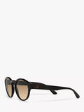 Giorgio Armani oval sunglasses black beige gradient, imported from the UK