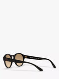 Giorgio Armani oval sunglasses black beige gradient, imported from the UK