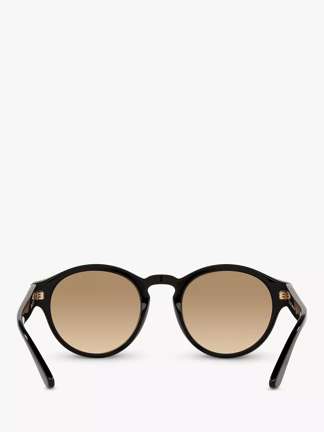 Giorgio Armani oval sunglasses black beige gradient, imported from the UK