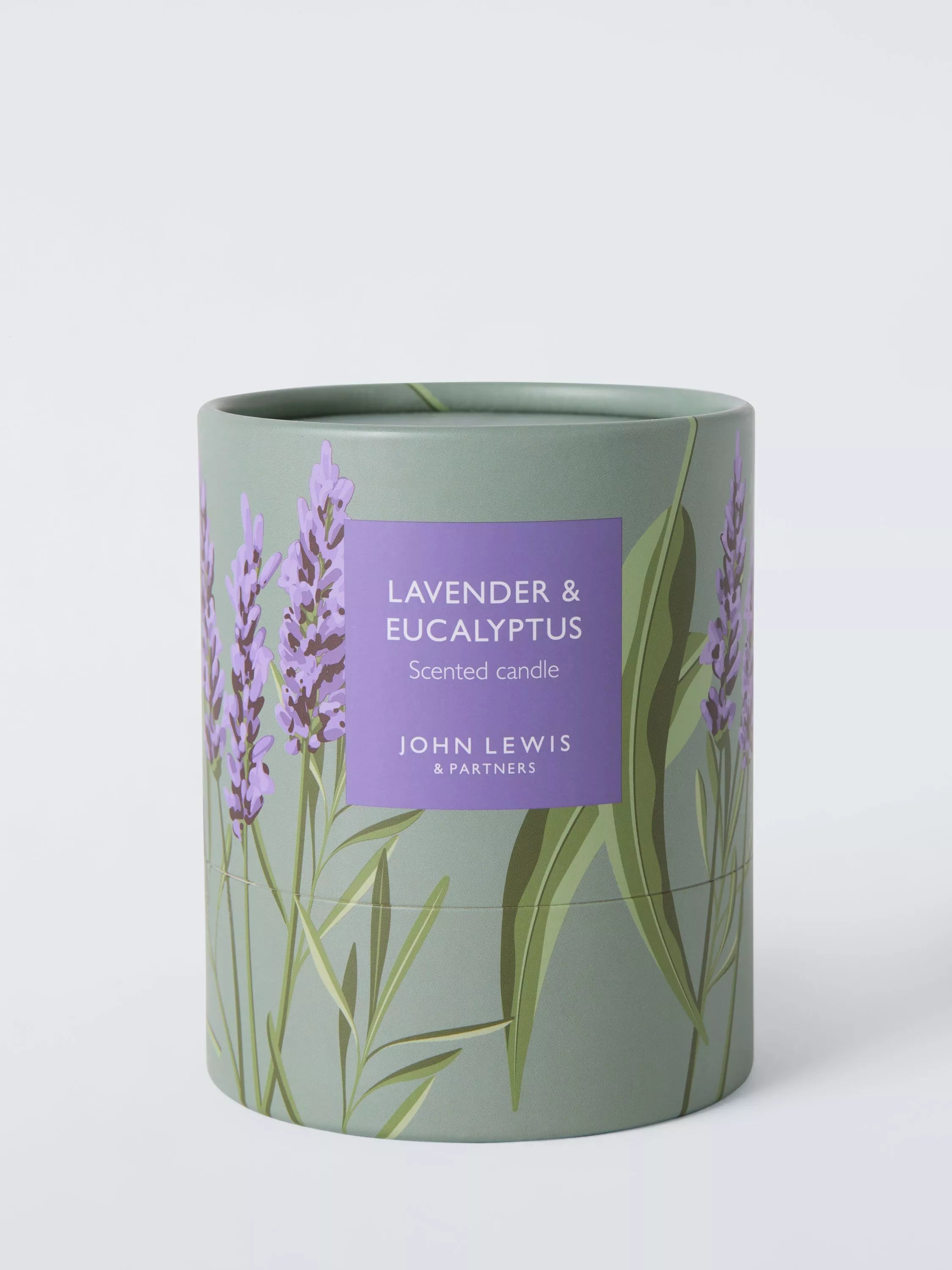 John Lewis lavender and eucalyptus scented candle 485g, UK version