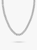HUGO BOSS silver curb chain necklace, UK version