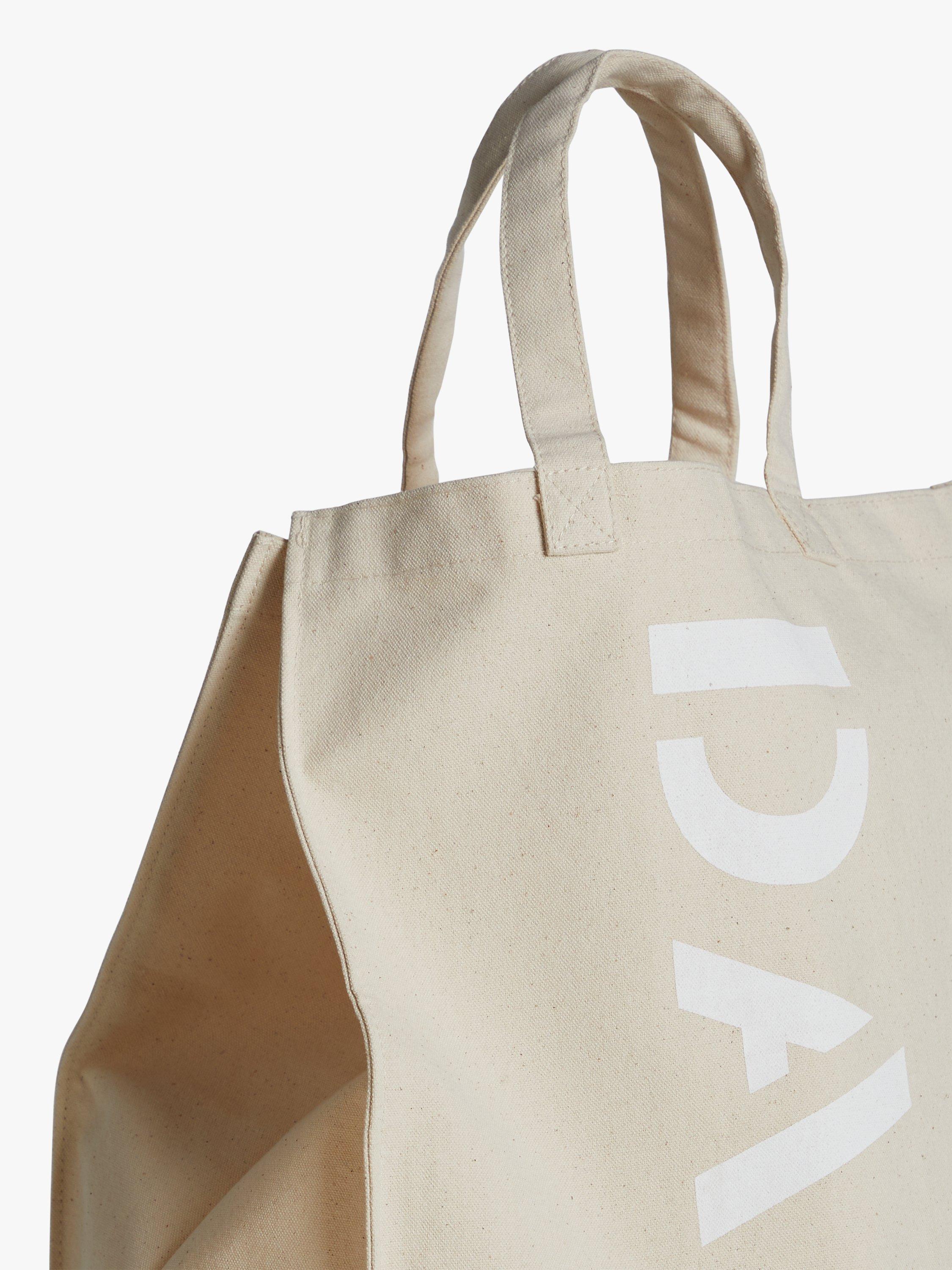 John Lewis laundry totes set of 2, cotton blend (British brand)