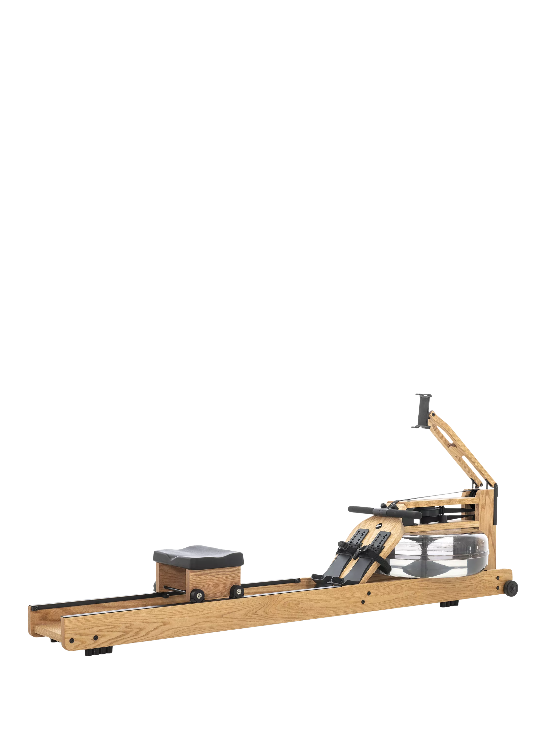 WaterRower Performance Ergometer rowing machine with water resistance and oak construction (British brand)
