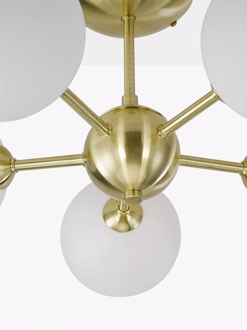 John Lewis satellite semi flush ceiling light 46cm - British product