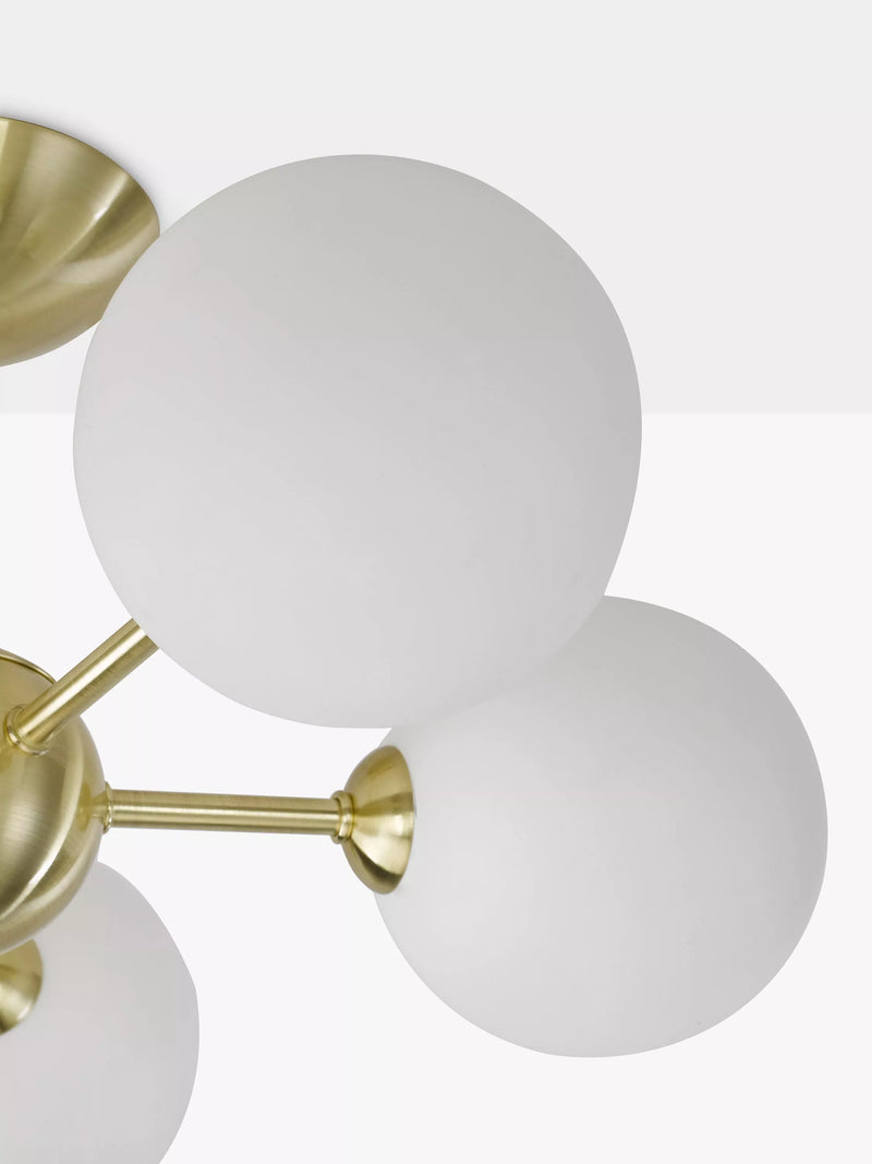 John Lewis satellite semi flush ceiling light 46cm - British product