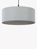 John Lewis micropleated diffuser ceiling light white, imported from the UK