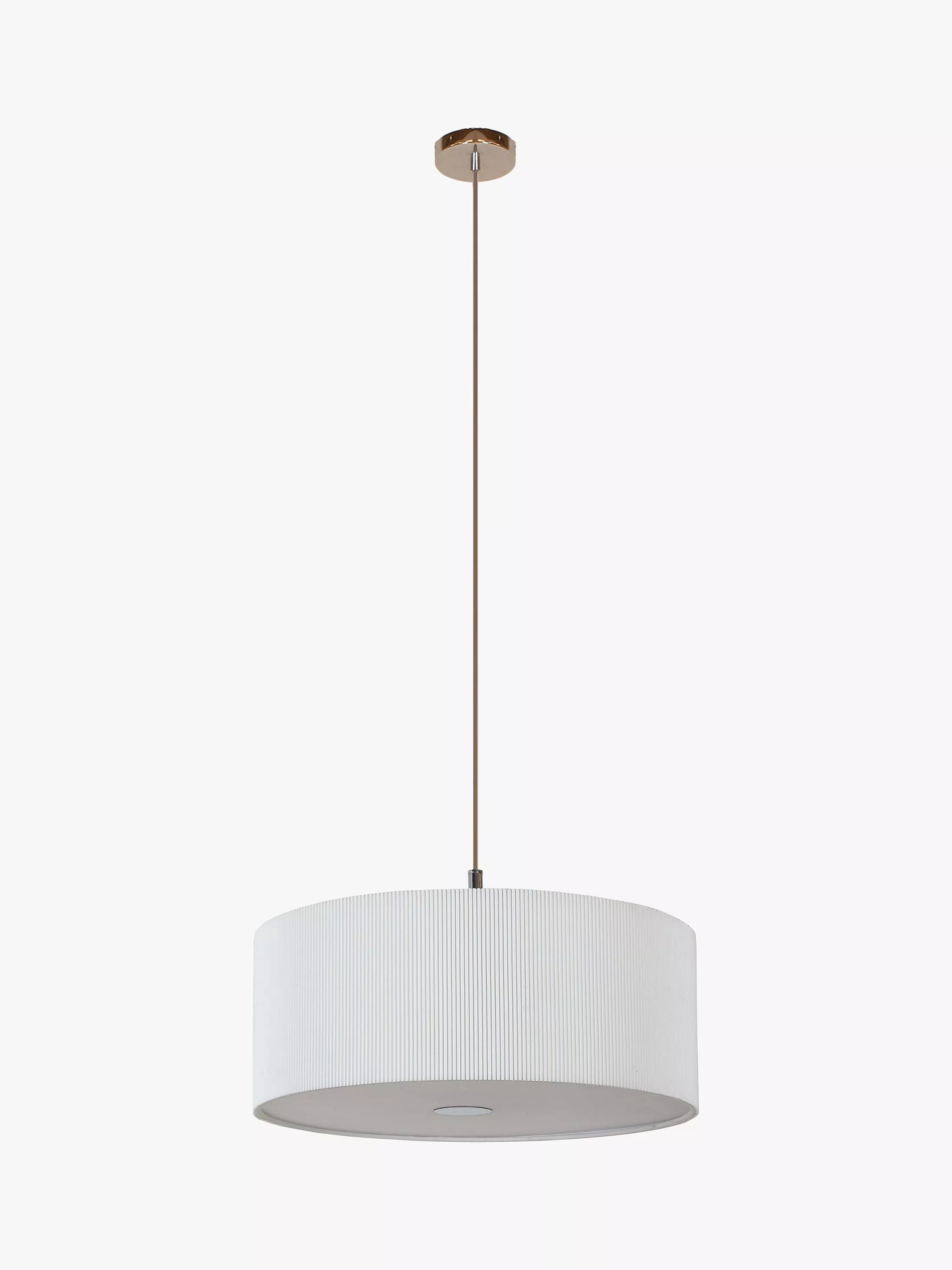 John Lewis micropleated diffuser ceiling light white, imported from the UK