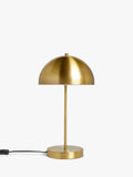 John Lewis dome table lamp with metal frame, imported from the UK