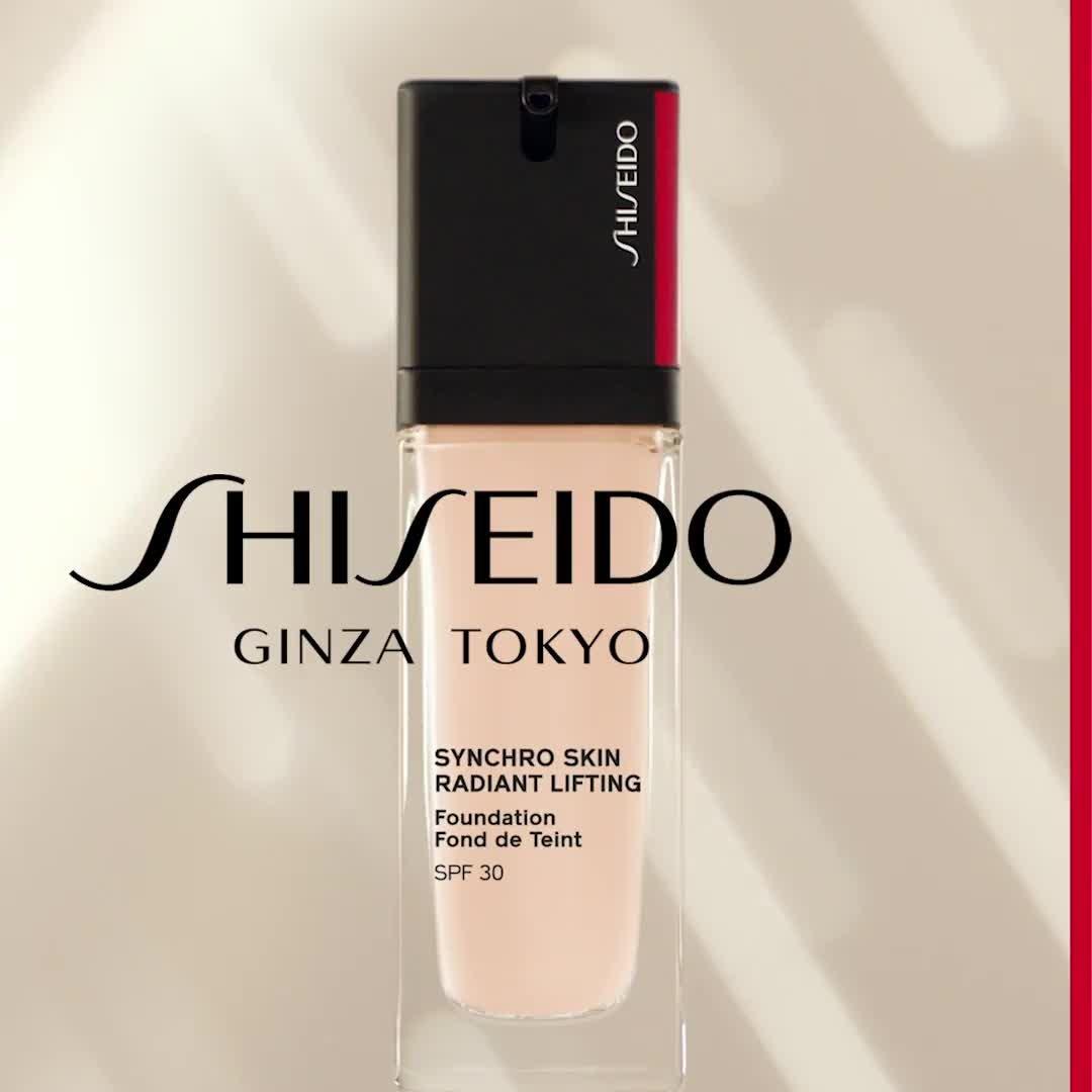 Shiseido Synchro Skin Radiant Lifting Foundation 30ml, imported from the UK