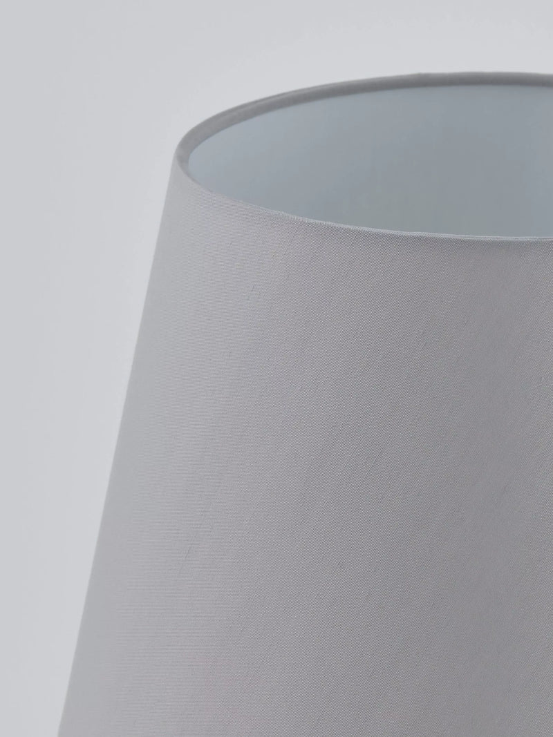 John Lewis crystal column table lamp clear large, imported from the UK