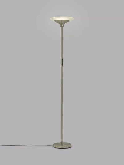 John Lewis John Lewis Torchiere LED Smart Switch Floor Lamp, Nickel- Buy online at McGrocer