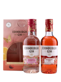 Edinburgh Gin Rhubarb & Ginger and Raspberry set 40cl - British product