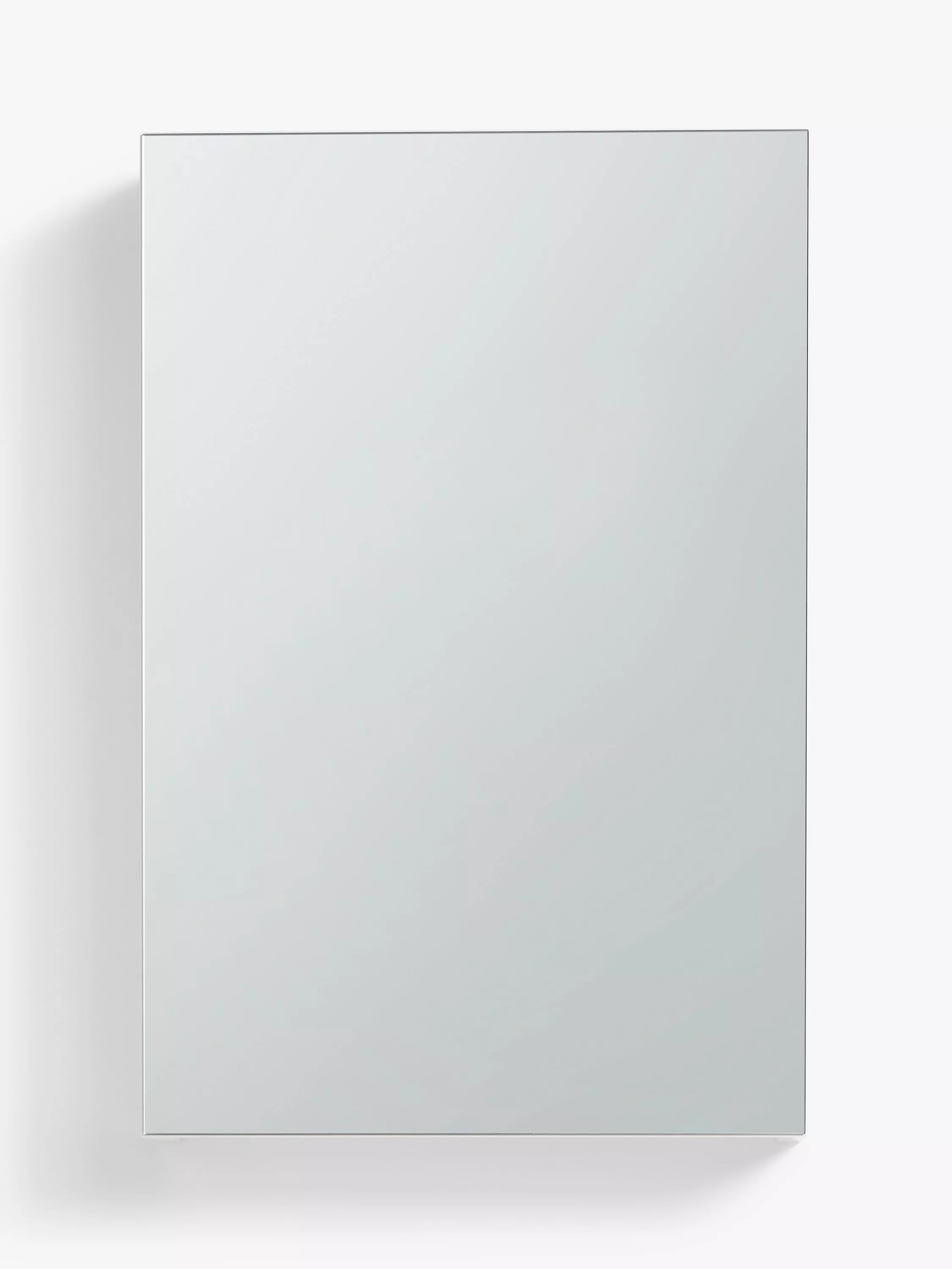 John Lewis white gloss mirrored bathroom cabinet 60x40x14cm, UK version