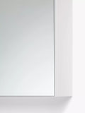 John Lewis triple mirrored white gloss bathroom cabinet, imported from the UK