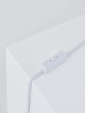 John Lewis candlestick table lamp white 46cm - British product