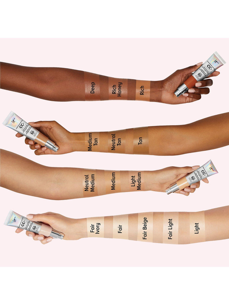 IT Cosmetics CC+ Cream SPF 50 32ml (British brand)