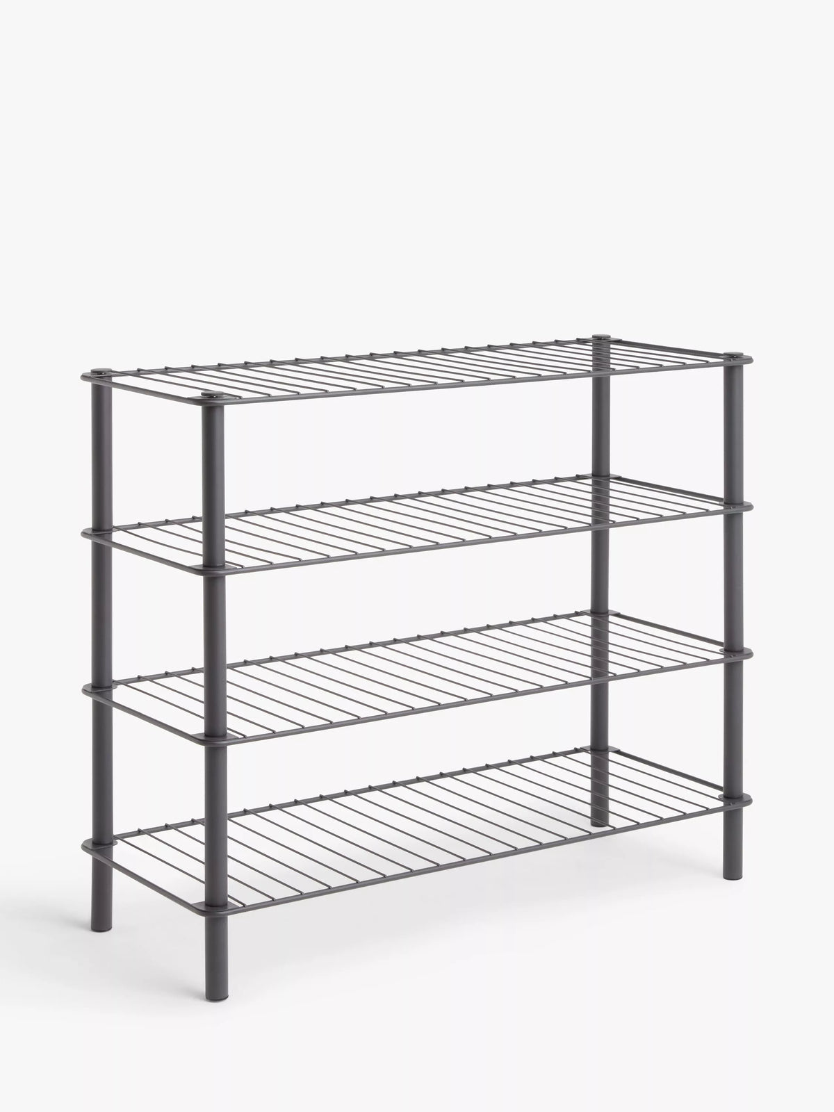 John Lewis 4 tier shoe rack grey - UK version
