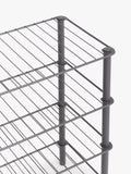 John Lewis 4 tier shoe rack grey - UK version