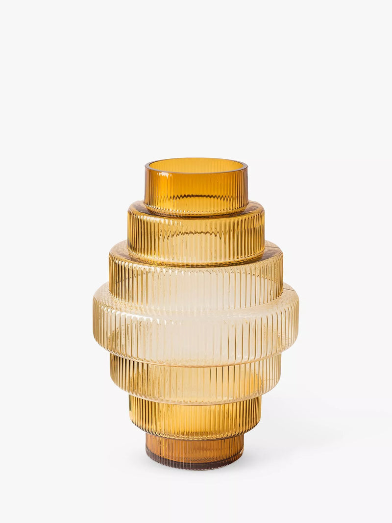 pols potten glass vase Steps H30cm, UK version