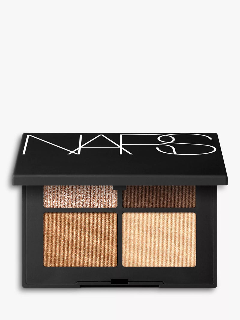 NARS Mojave Desert eyeshadow quad with earth tone shades, 1.1g each, imported from the UK