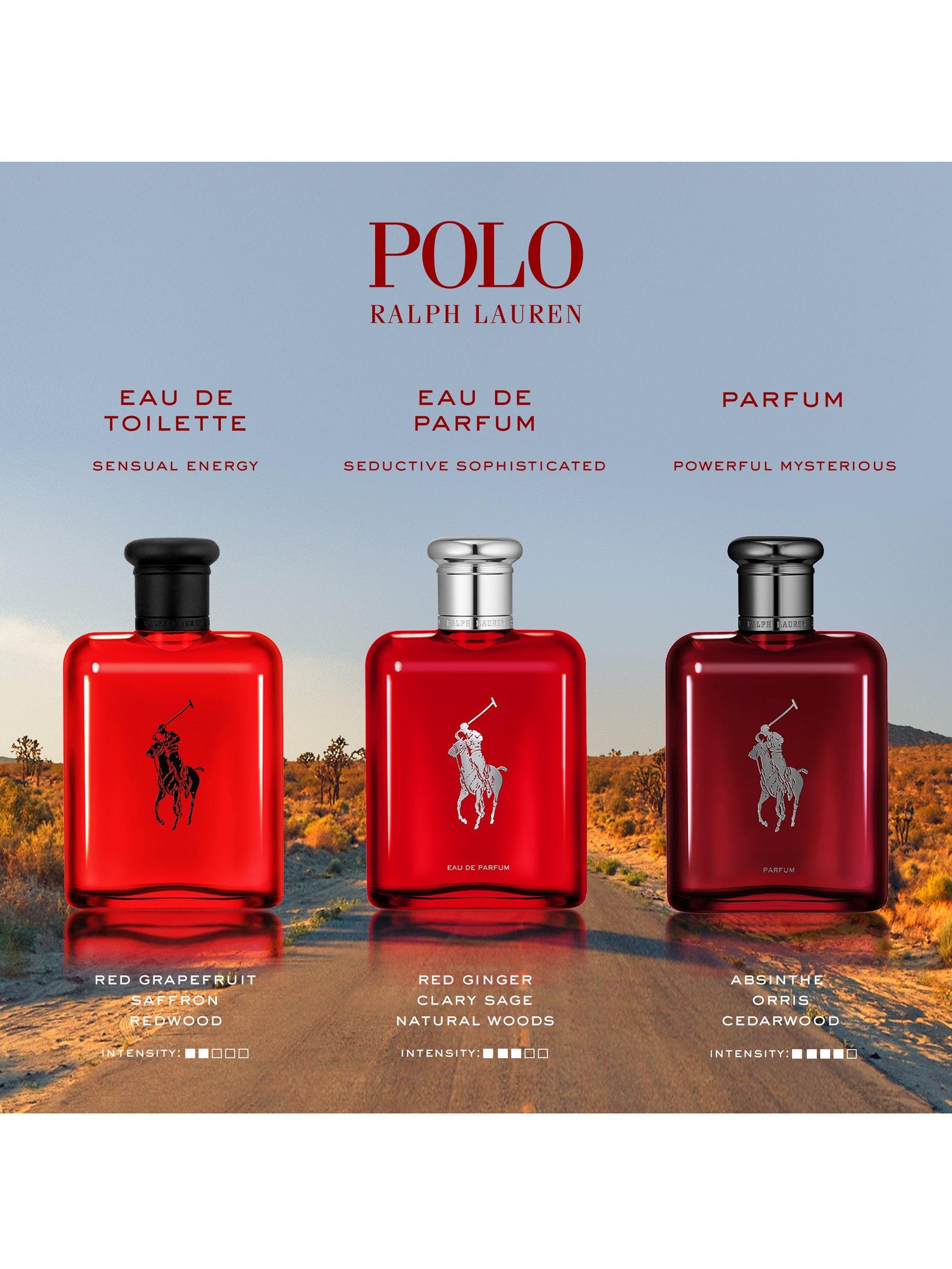 Ralph Lauren Polo Red Eau de Toilette 125ml - British product